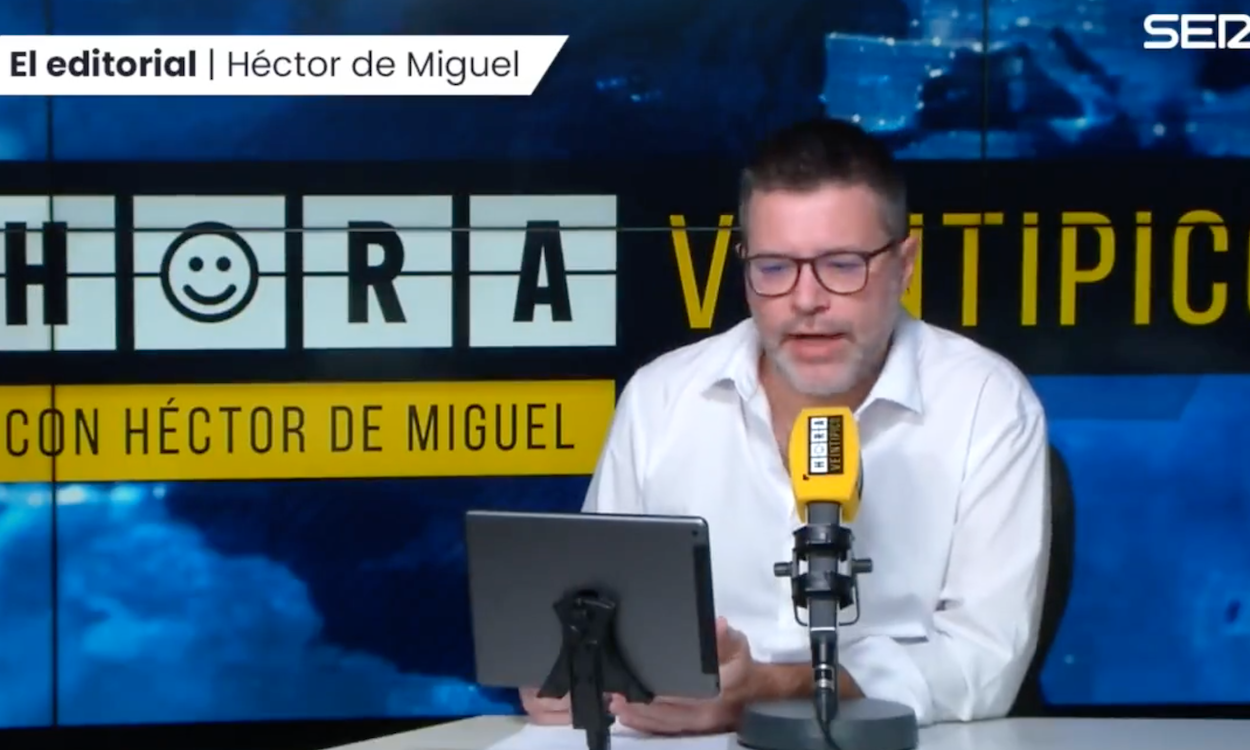 Héctor de Miguel carga contra los antivacunas en su editorial