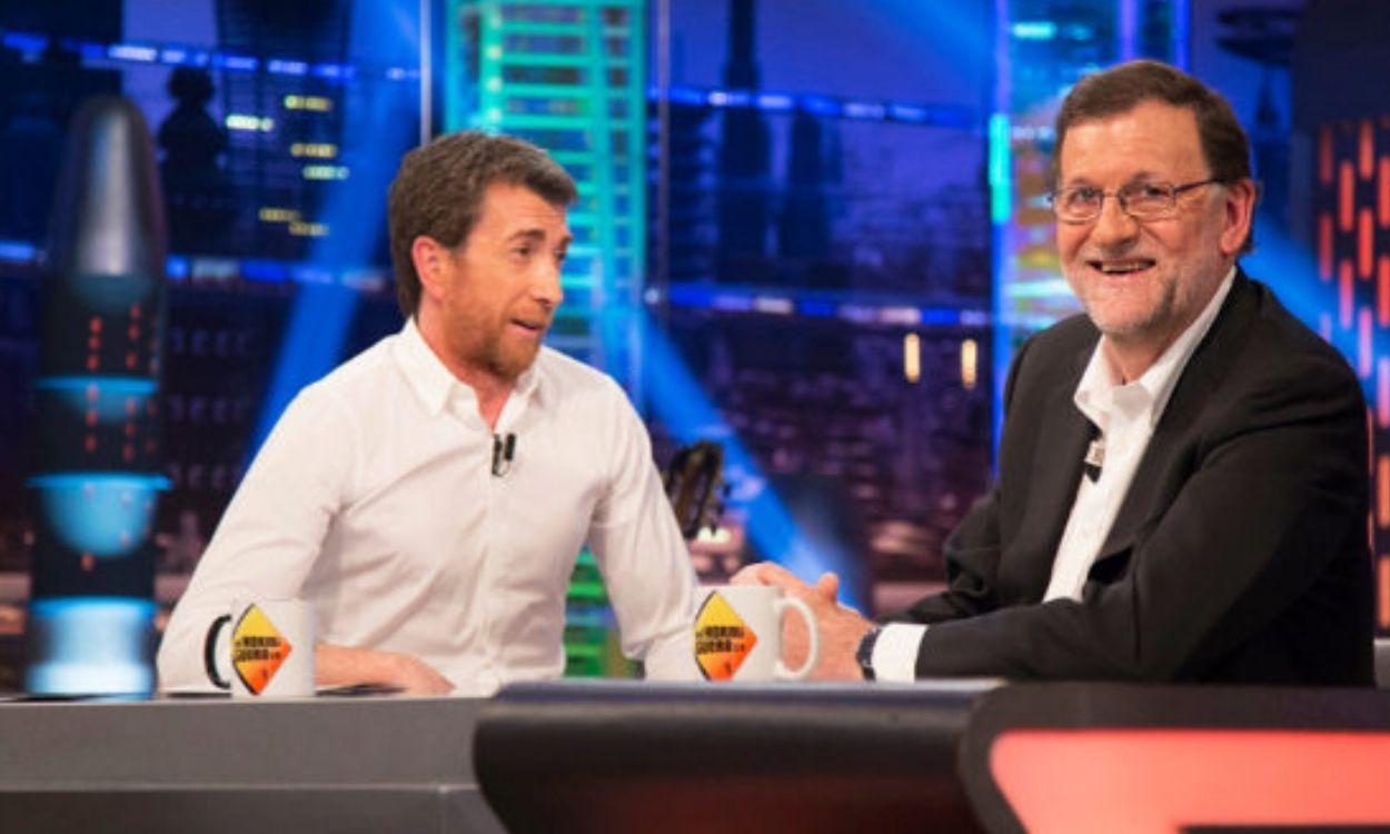 Mariano Rajoy en su última visita a 'El Hormiguero'. Atresmedia.