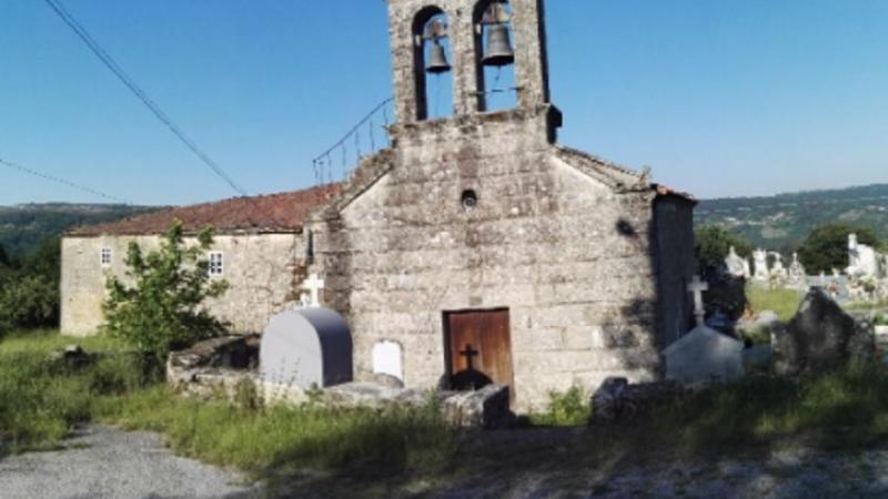 Iglesia de Santa María de Temes, en Carballedo. Turismo Galicia