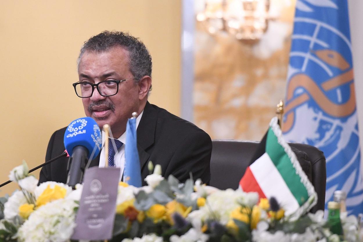 El director general de la Organización Mundial de la Salud (OMS), Tedros Adhanom. Fuente: Europa Press.