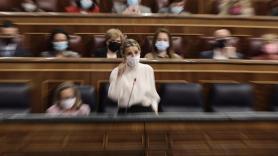 La vicepresidenta segunda y ministra de Trabajo y Economía Social, Yolanda Díaz. Europa Press