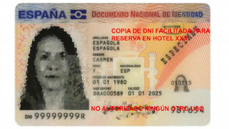 Pixela la foto de tu DNI para protegerte. Cuerpo Nacional de Policía Pixela la foto de tu DNI para protegerte. Cuerpo Nacional de Policía