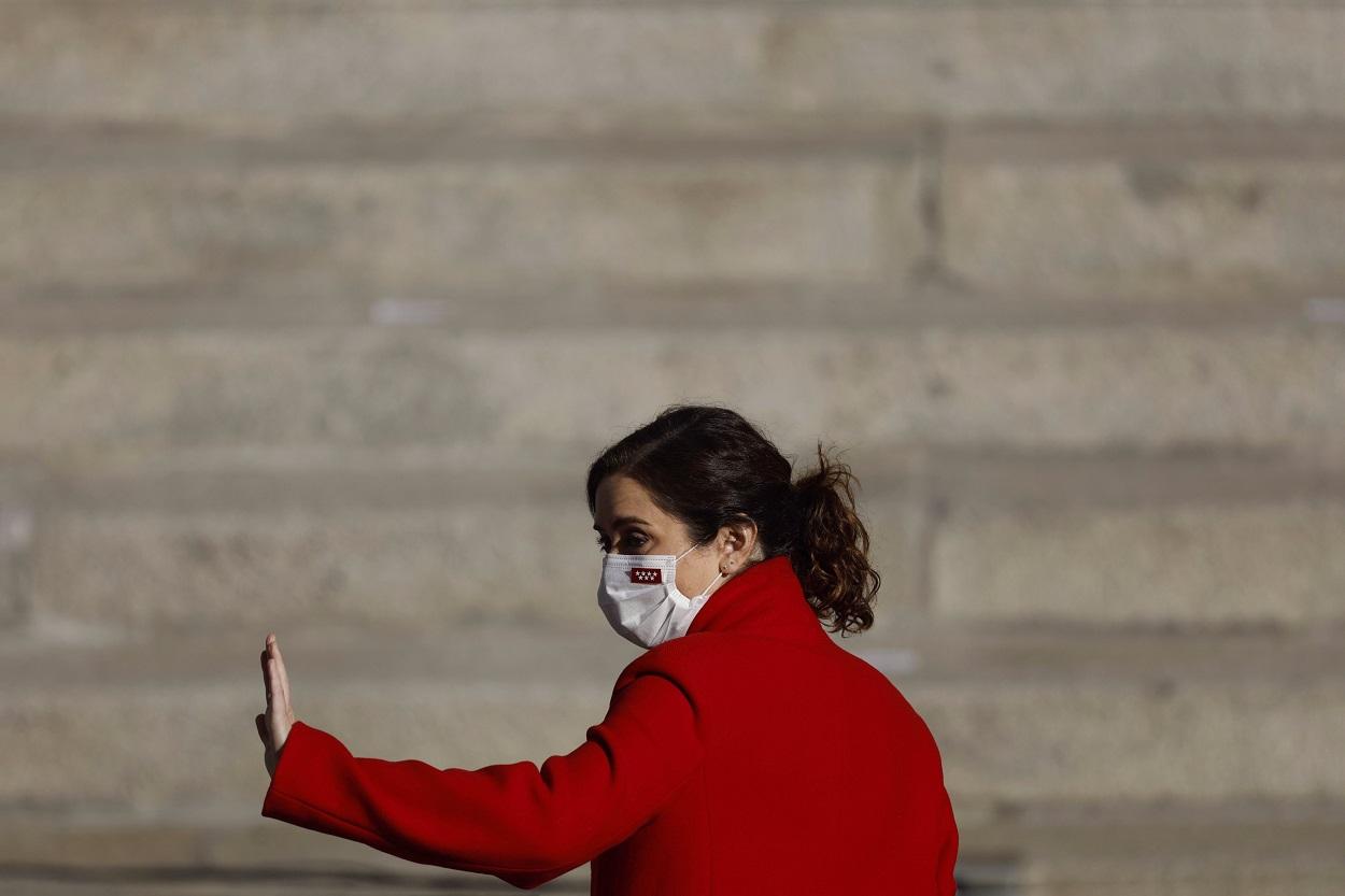 La presidenta de la Comunidad de Madrid, Isabel Díaz Ayuso. EP