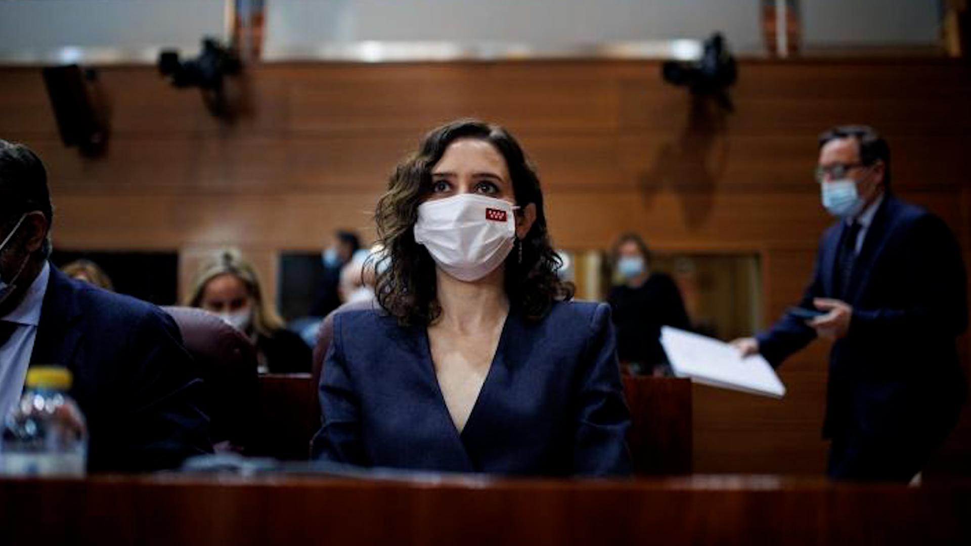 La presidenta de la Comunidad de Madrid, Isabel Díaz Ayuso, en una imagen de archivo. Fuente: Europa Press.