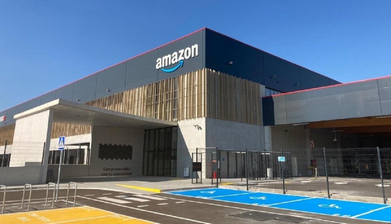 Estación logística de Amazon en Mollet del Vallès (Barcelona). Europa Press