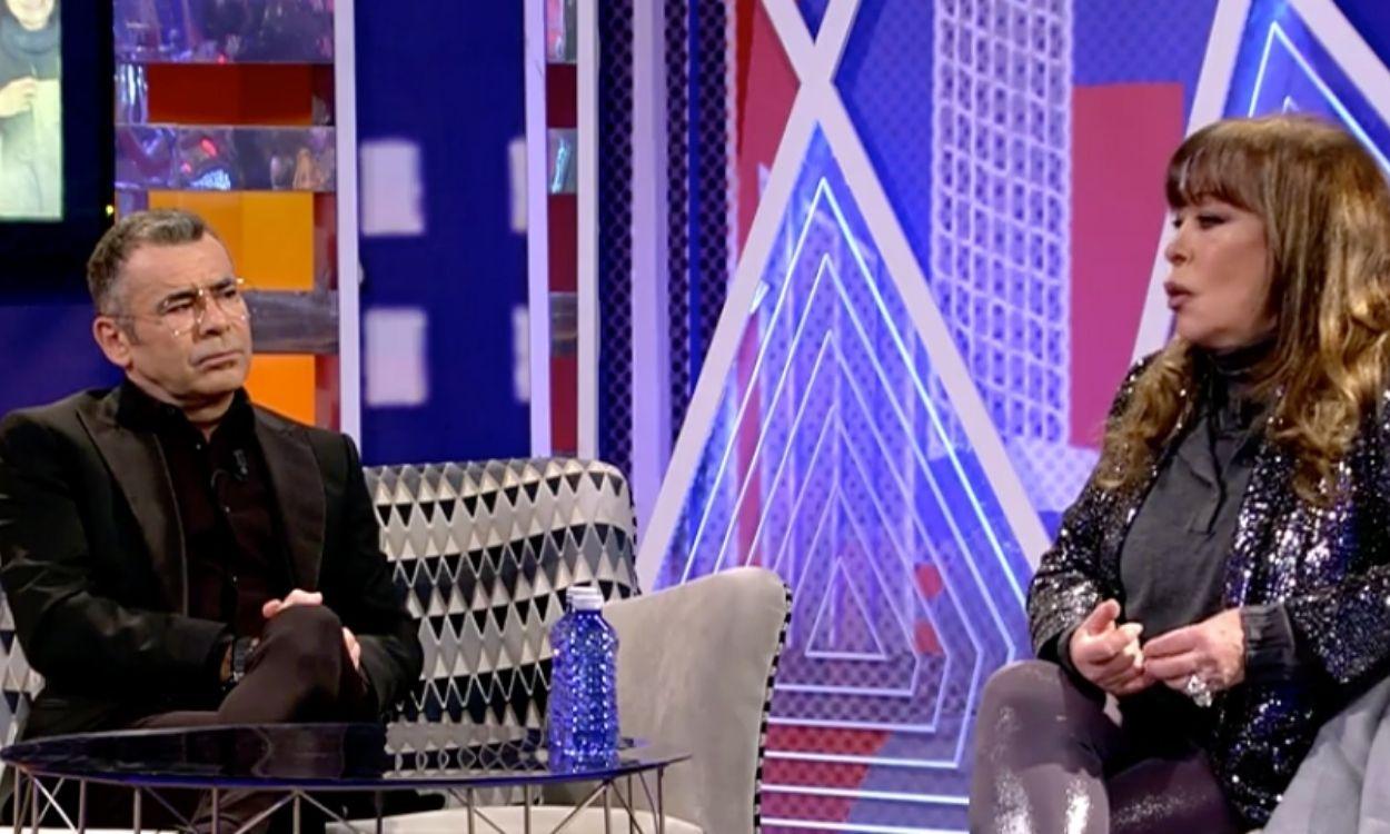 Jorge Javier Vázquez y Massiel en 'Sálvame Deluxe'