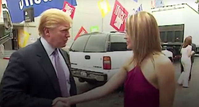Captura del vídeo difundido sobre Donal Trump por 'The Washington Post'.