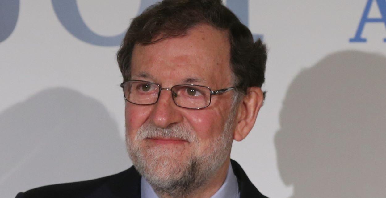 Mariano Rajoy, en una de las presentaciones de su último libro.  ISABEL INFANTES/EP