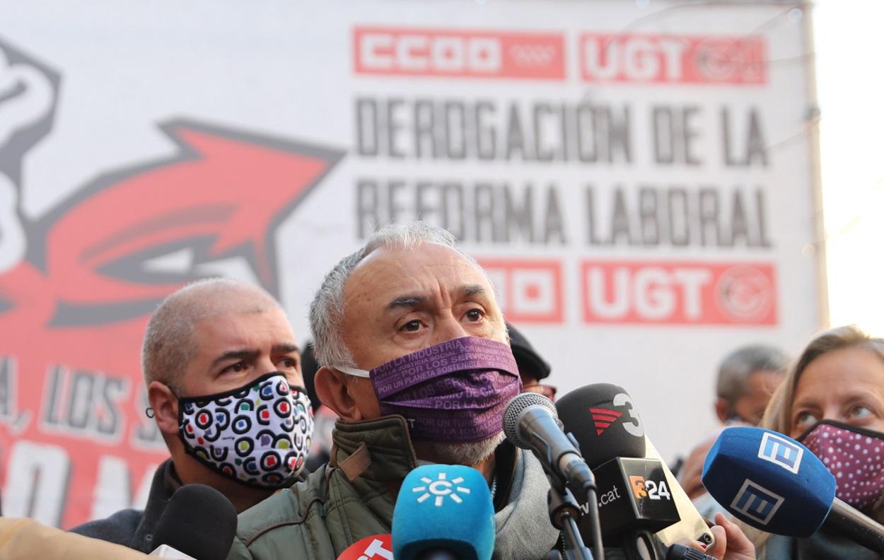 Pepe Álvarez, secretario general de UGT. Europa Press