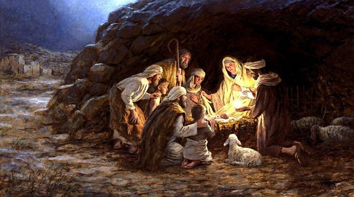 Jesús nació en una cueva