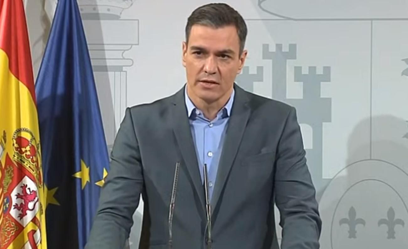 Sánchez realiza una declaración institucional ante el incremento de contagios