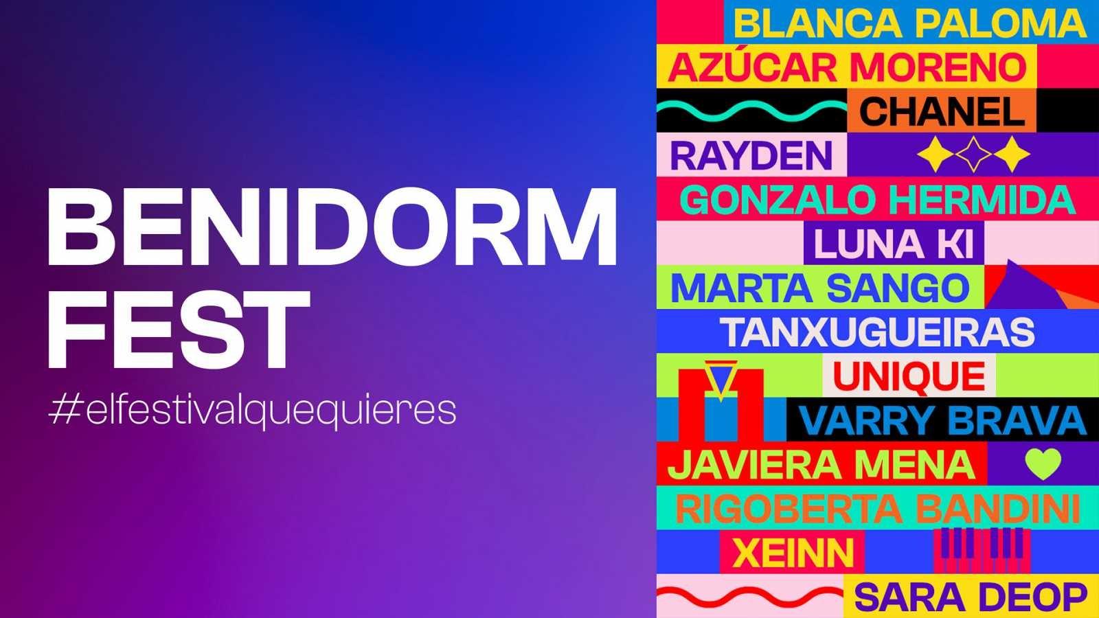 Cartel del 'Benidorm Fest'. TVE.