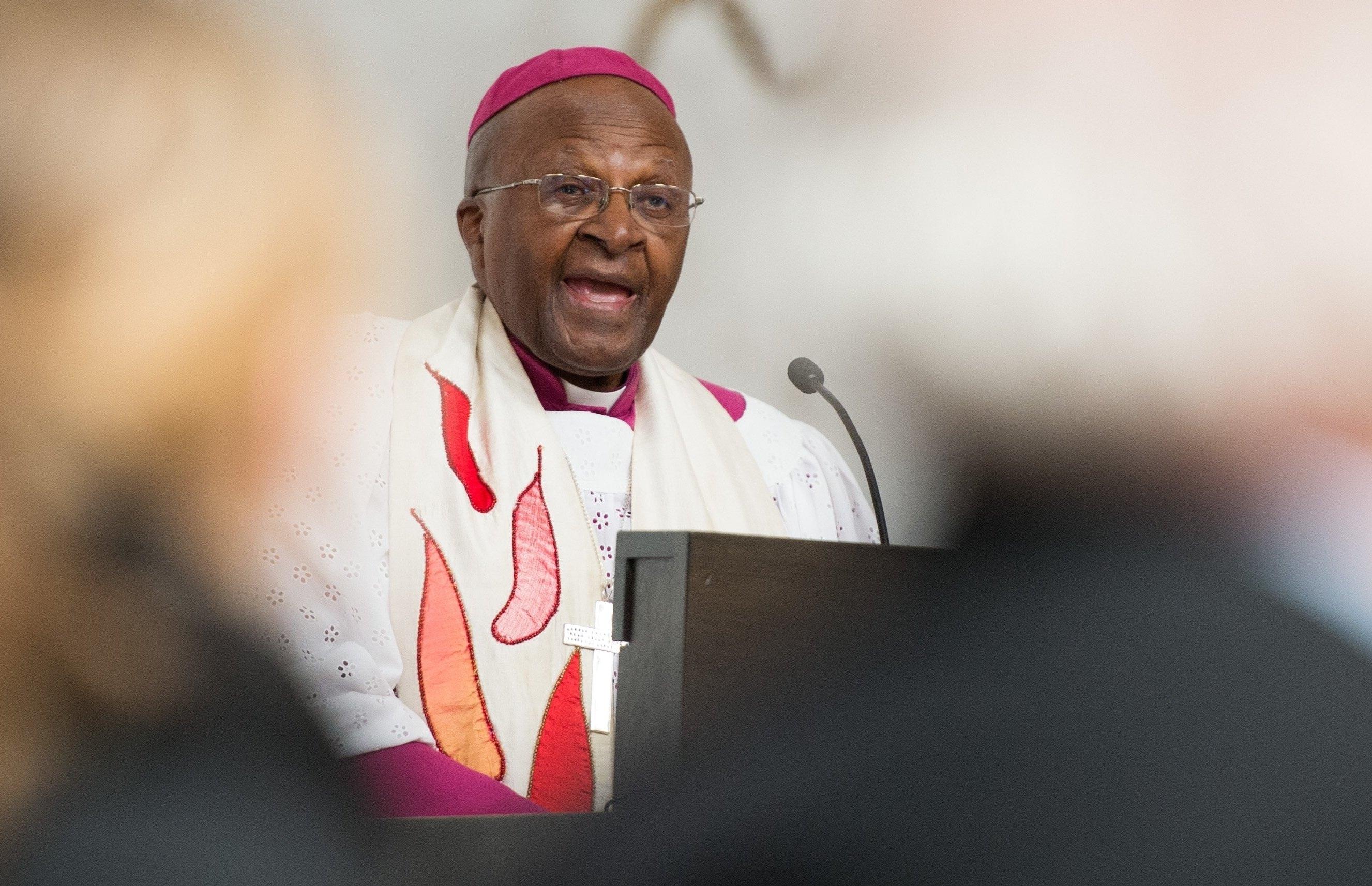 El arzobispo emérito de Sudáfrica, Desmond Tutu. EP