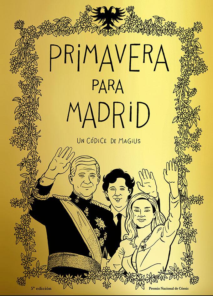 Portada Primavera para Madrid. Premio Nacional de Cómic 2021.