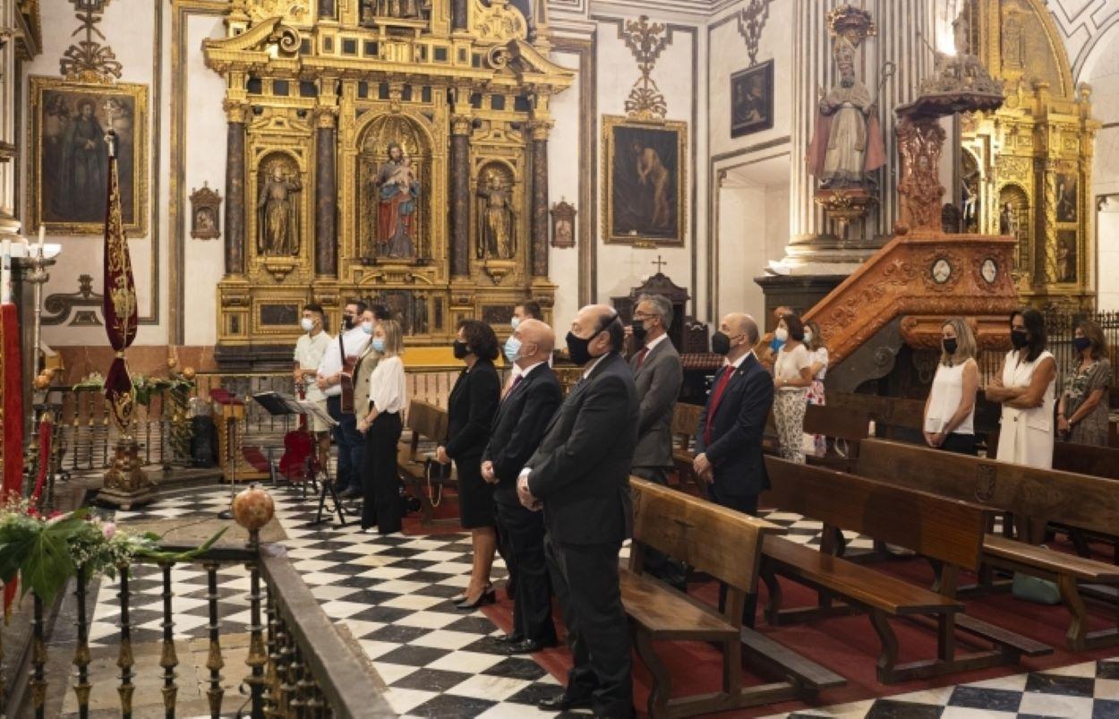  La rectora de la Universidad de Granada, Pilar Aranda, en la misa de apertura de curso de 2021. WEB DE LA ARCHIDIÓCESIS DE GRANADA