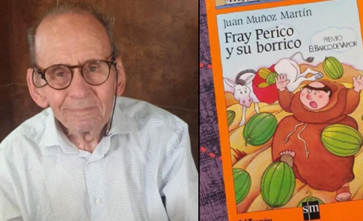 El escritor Juan Muñoz Martín, autor de la serie de libros Fray Perico