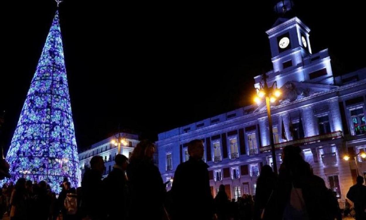 La Puerta del Sol (Madrid) antes de la pandemia. 