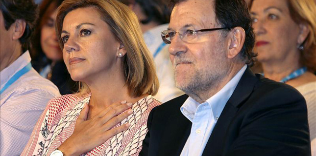 Cospedal duda en encabezar la lista por Toledo o ser número tres de Rajoy por Madrid