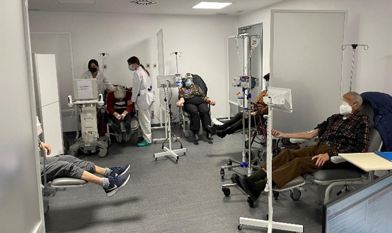 Hospital de Día de la Unidad de Insuficiencia Cardiaca del HURJC.