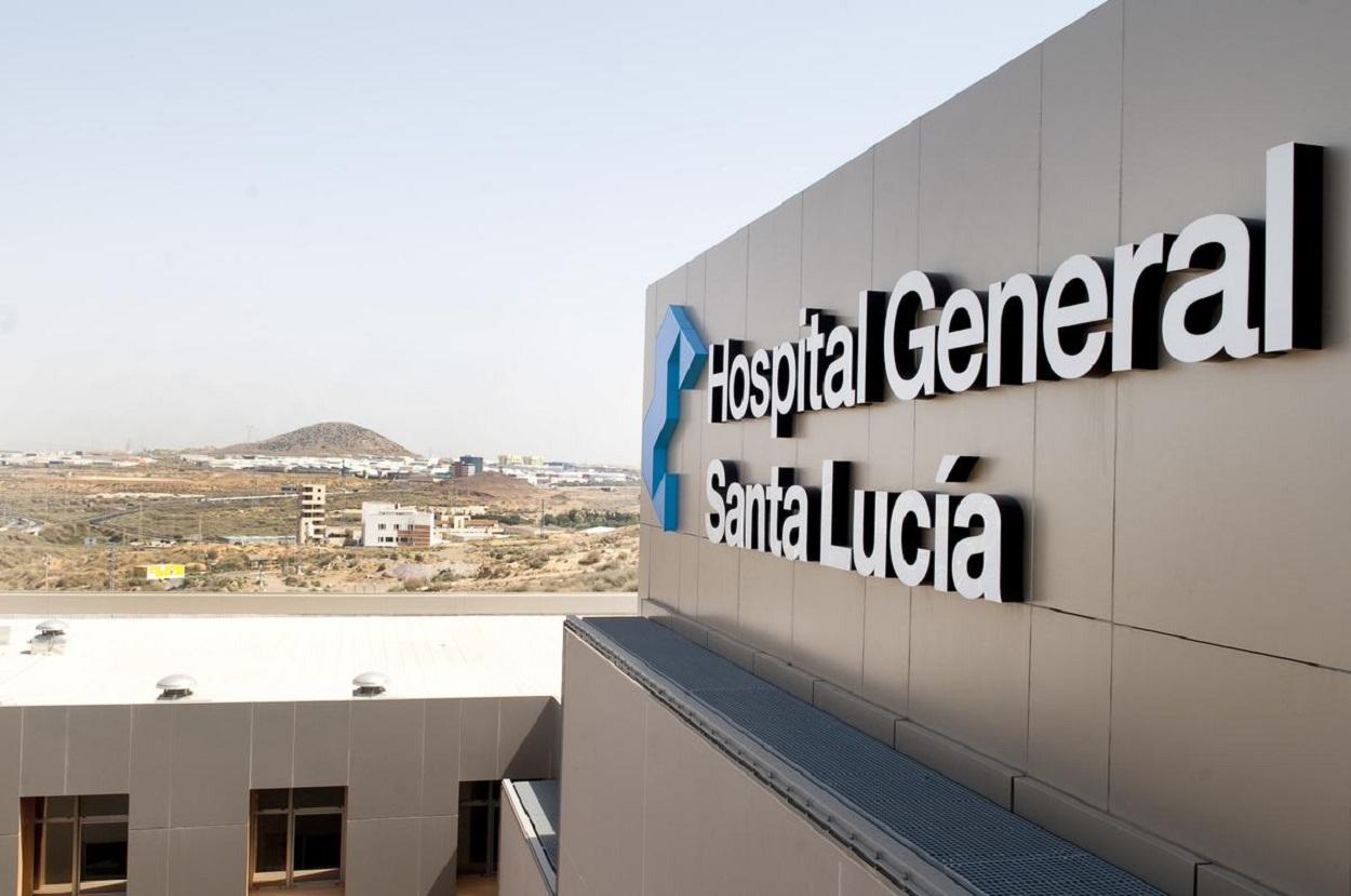 Imagen del Hospital General Santa Lucía de Cartagena (Murcia). EP.