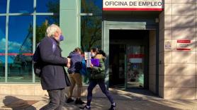 Una oficina del SEPE en la Comunidad de Madrid. Europa Press