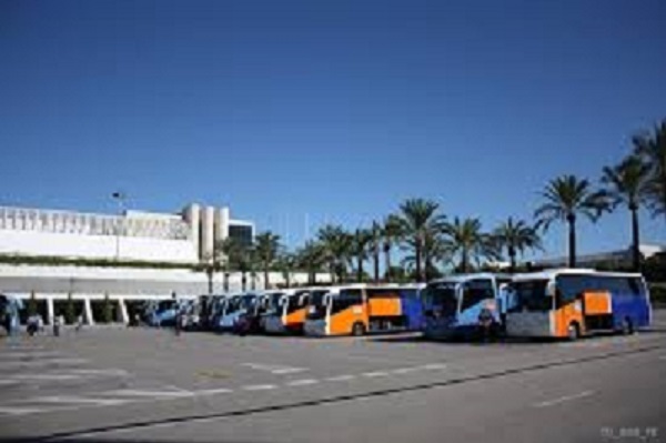 Parada de autobuses del aeropuerto de Palma