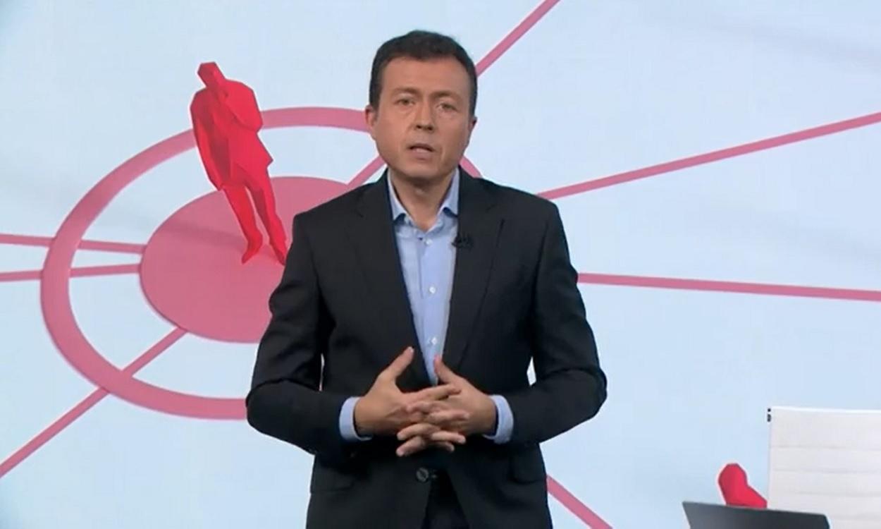 El presentador de Antena 3, Manu Sánchez.