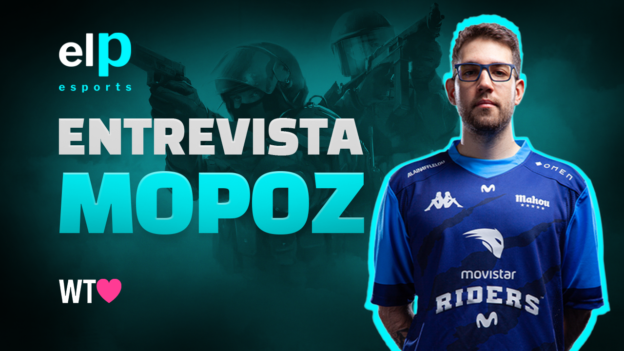mopoz: jugador de Movistar Riders en el equipo de CSGO