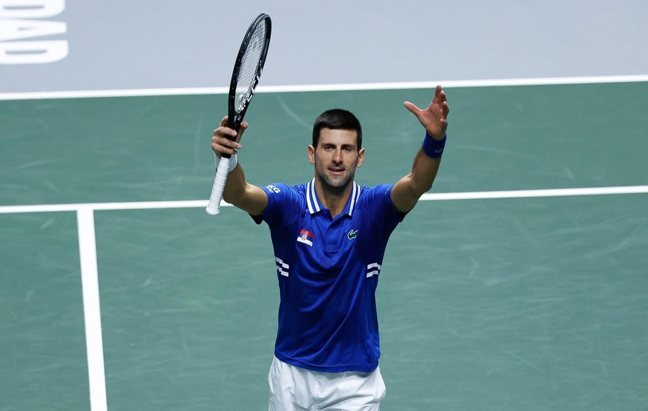 Novak Djokovic en una imagen de archivo