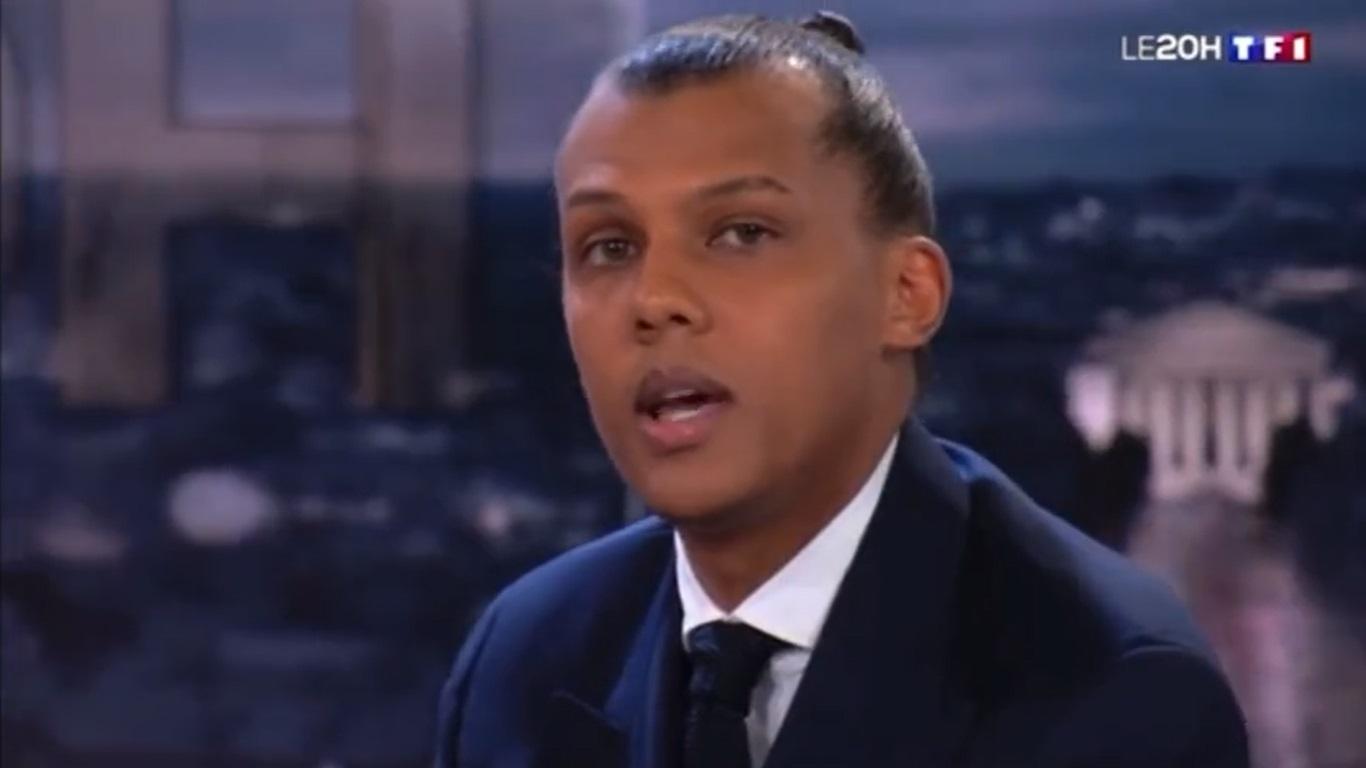 Stromae en el informativo de TF1. TF1.