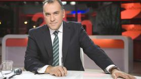 El presentador y director de La noche del 24 horas, Xabier Fortes, en una imagen de archivo. RTVE.