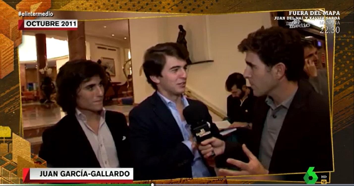 Juan García Gallardo en 'El Intermedio'. laSexta.