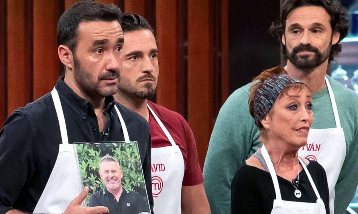 Juanma Castaño y Verónica Forqué en 'MasterChef Celebrity'. TVE.