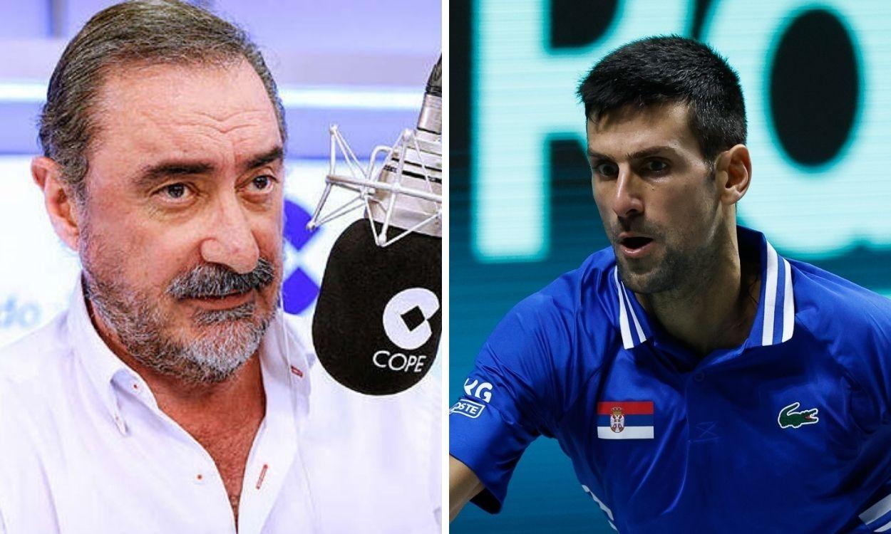 Carlos Herrera se pronuncia sobre Djokovic.