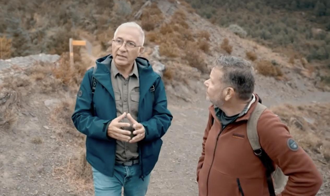 Xavier Sardà en Fuera del mapa con Chicote