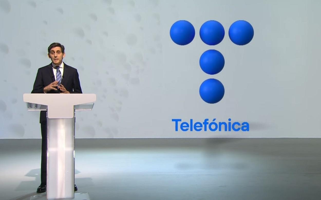 José María Álvarez Pallete, presidente de Telefónica. Europa Press