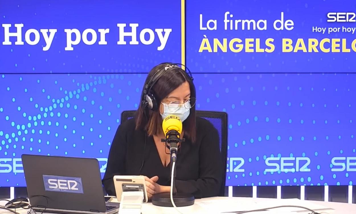 La periodista de la Cadena SER, Àngels Barceló.