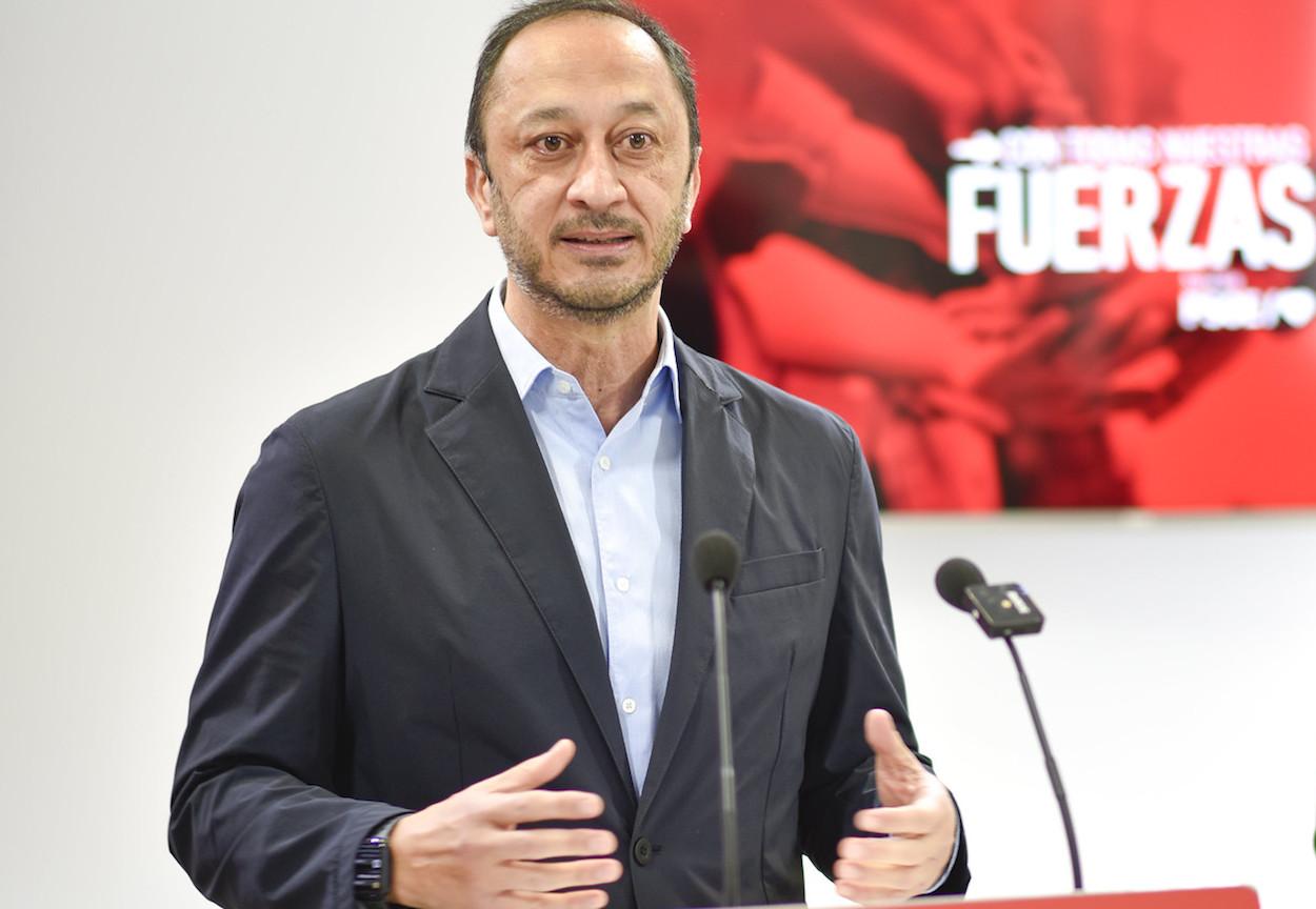 Alfonso Rodríguez Gómez de Celis, secretario de Política Municipal del PSOE y vicepresidente del Congreso.