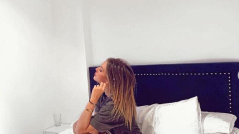 Imagen del Instagram de Marta Riesco en su dormitorio. @marta riesco