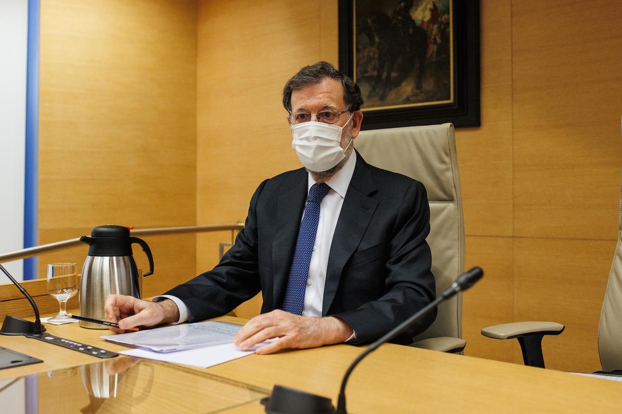 Rajoy se burla de Garzón. EP