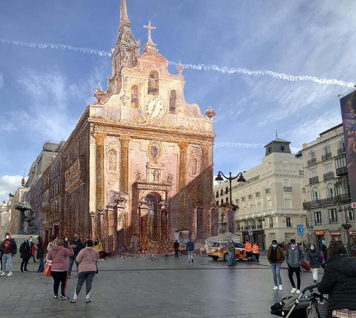 4 fotocuadro puerta del sol