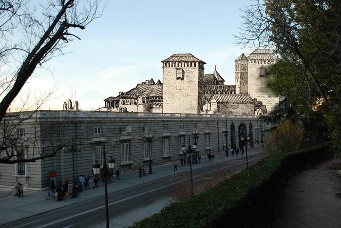 6 fotocuadro alcazar de Madrid