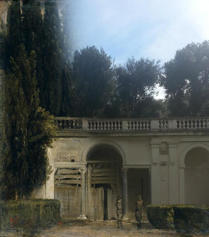 1 fotocuadro vila medici 1 fotocuadro vila medici