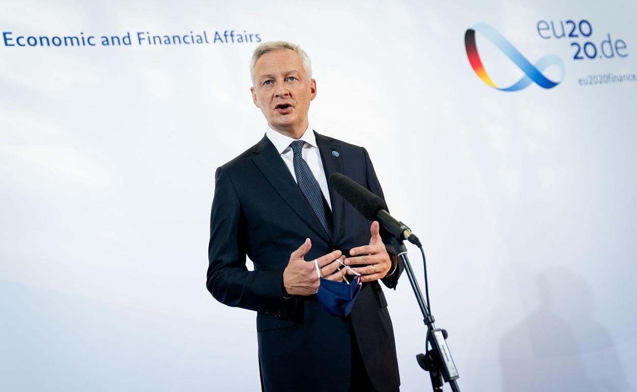 El nuevo presidente del Ecofin, Bruno Le Maire. Europa Press