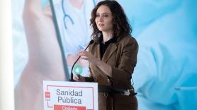 La presidenta de la Comunidad de Madrid, Isabel Díaz Ayuso. EP