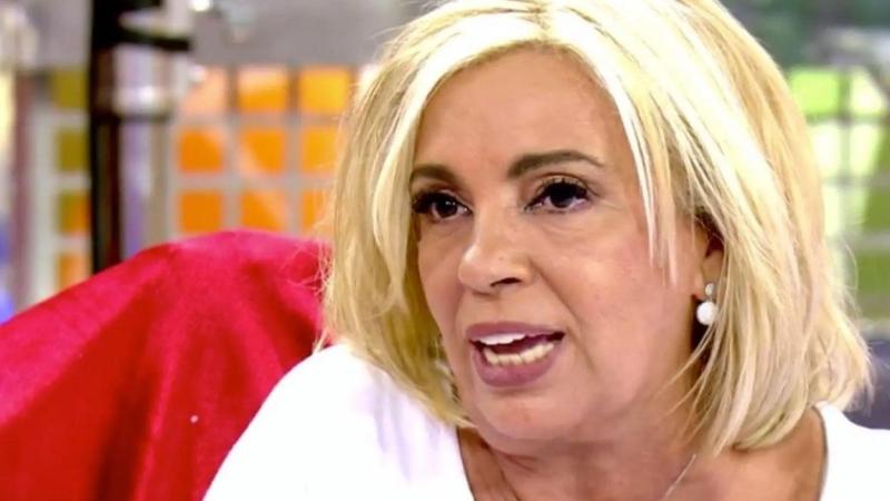 Carmen Borrego en 'Sálvame'. Telecinco.