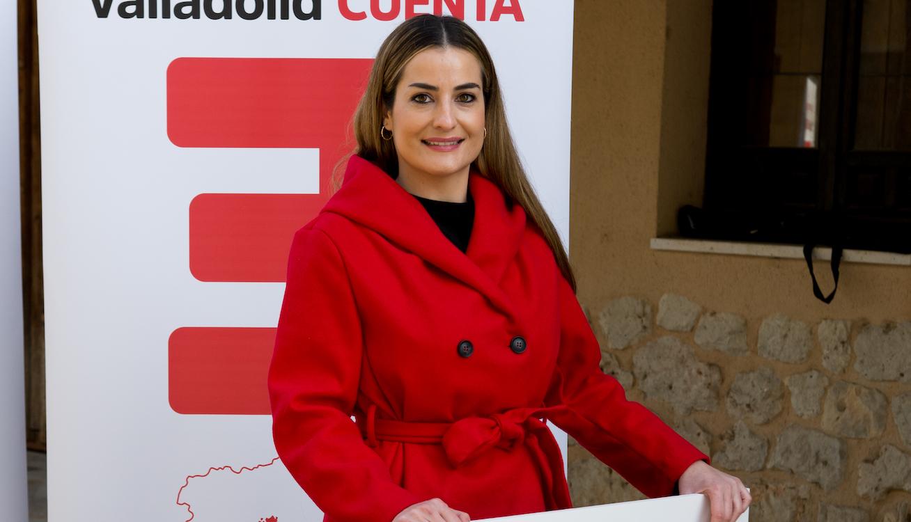 Cristina Blanco, candidata de España Vaciada Valladolid. EV Valladolid