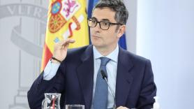 El ministro de la Presidencia, Relaciones con las Cortes y Memoria Democrática, Félix Bolaños. EP