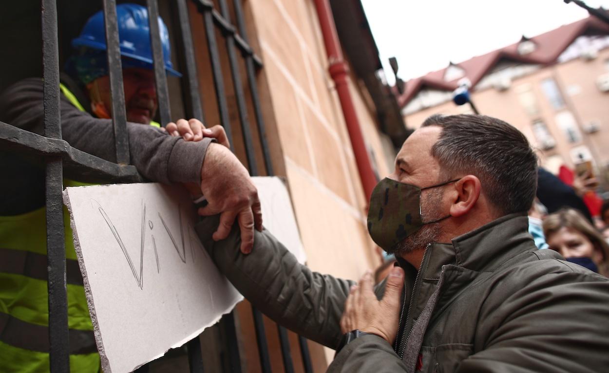 Santiago Abascal en una imagen de archivo. EP