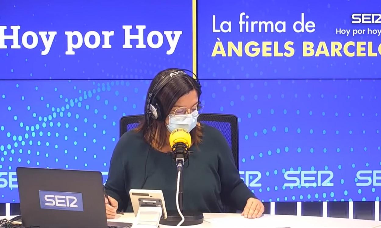 La presentadora de 'Hoy por Hoy', Àngels Barceló.